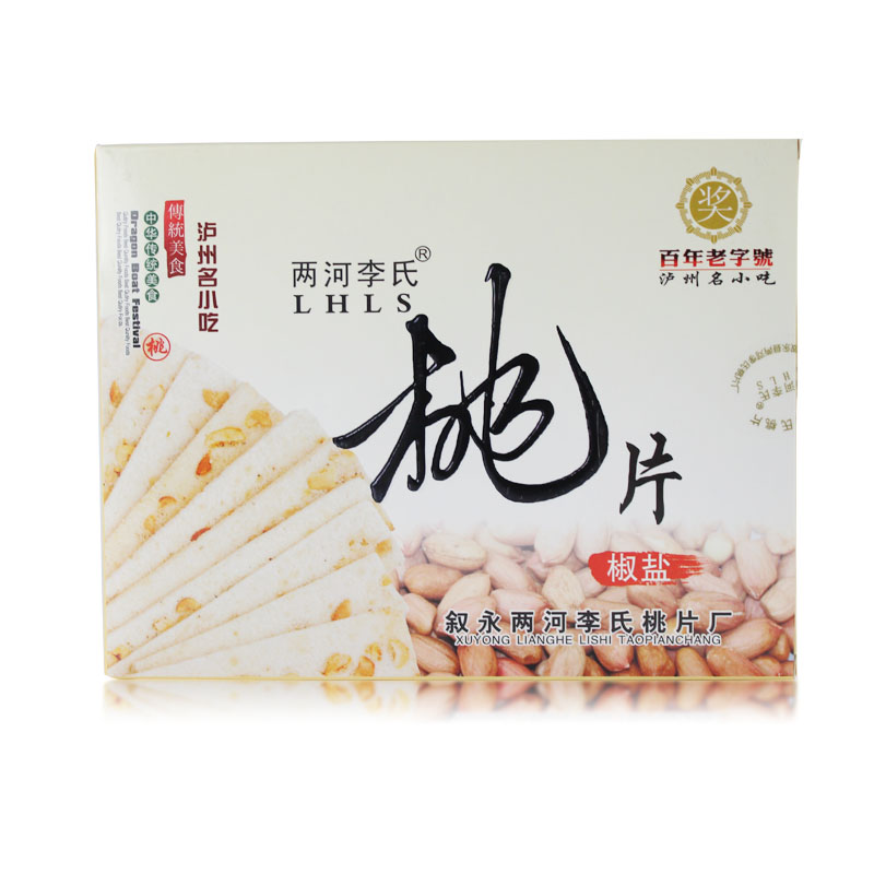 叙永两河桃片椒盐味400g